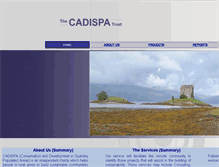 Tablet Screenshot of cadispa.org